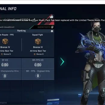 Blood Strike Accounts Starter ASIA|STARTER LV31 ETERNAL: KAG-6 Star Chaser|1 Legendary Gun|1 Legendary Striker Skin|Check