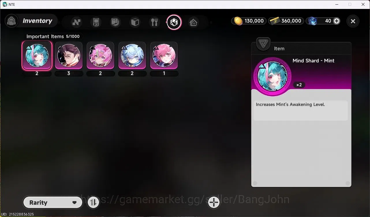 Neverness to Everness Accounts EU|Lv 3|Starter|4 S-Clas (Hotori),Daffodill,Jiuyua image 12