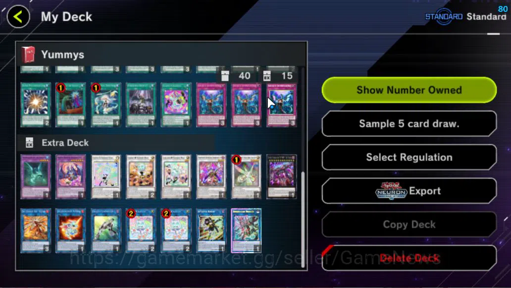 Yu-Gi-Oh! Master Duel Accounts Starter Lv 18 | 20 Deck |VSK9,Dracotail Maid,Dragonmaid,yummys,Sky 7