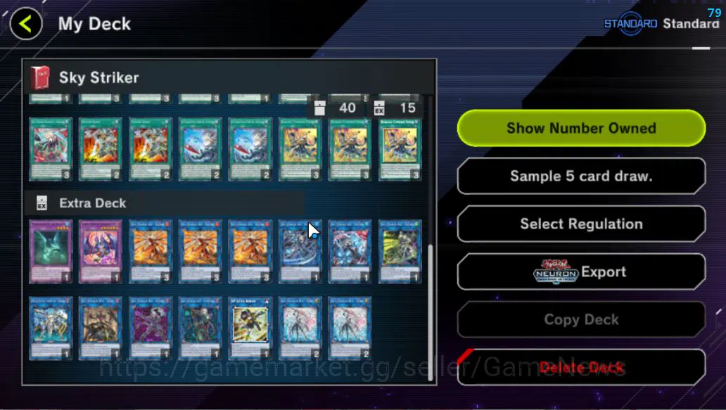 Yu-Gi-Oh! Master Duel Accounts Starter Lv 18 | 20 Deck |VSK9,Dracotail Maid,Dragonmaid,yummys,Sky 9