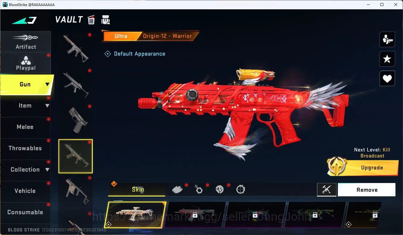 Blood Strike Accounts ASIA|ETERNAL=KALA(LVL1)|COLAB=KAR98K,QBZ95|LIMITED image 11