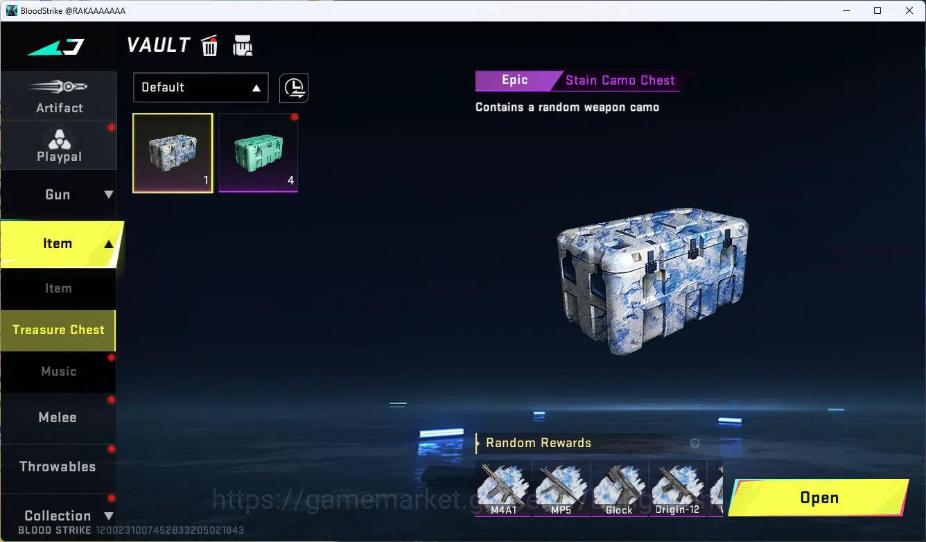 Blood Strike Accounts ASIA|ETERNAL=KALA(LVL1)|COLAB=KAR98K,QBZ95|LIMITED image 5