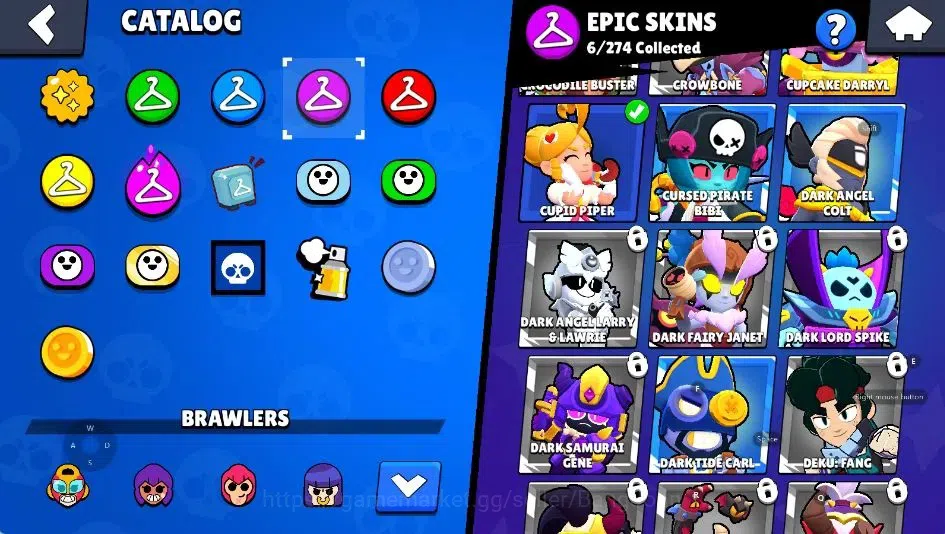 Brawl Stars Accounts Android | 3577 Thropy|32 Brawler-2 Max Lv(Damian,M image 14