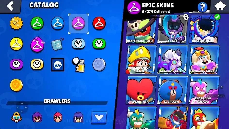 Brawl Stars Accounts Android | 3577 Thropy|32 Brawler-2 Max Lv(Damian,M image 15