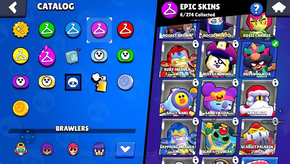 Brawl Stars Accounts Android | 3577 Thropy|32 Brawler-2 Max Lv(Damian,M image 17