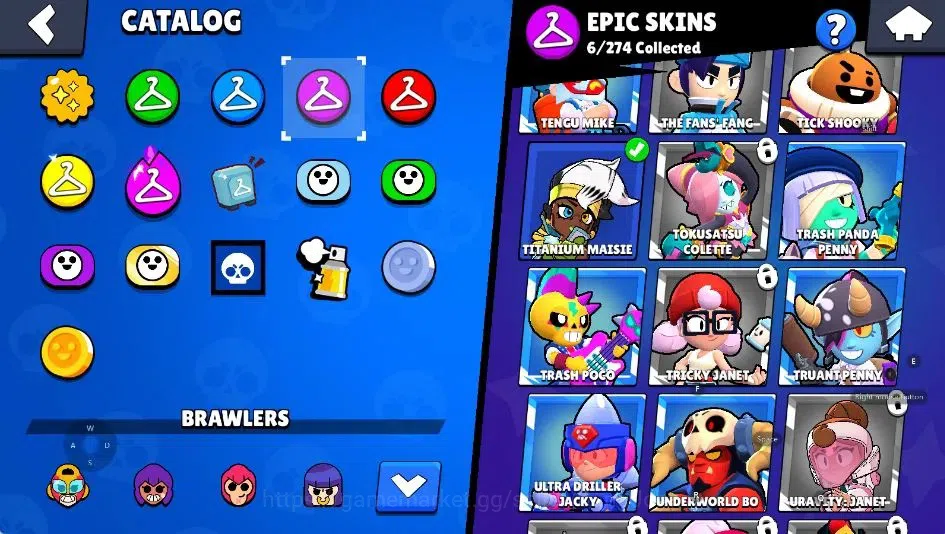 Brawl Stars Accounts Android | 3577 Thropy|32 Brawler-2 Max Lv(Damian,M image 18