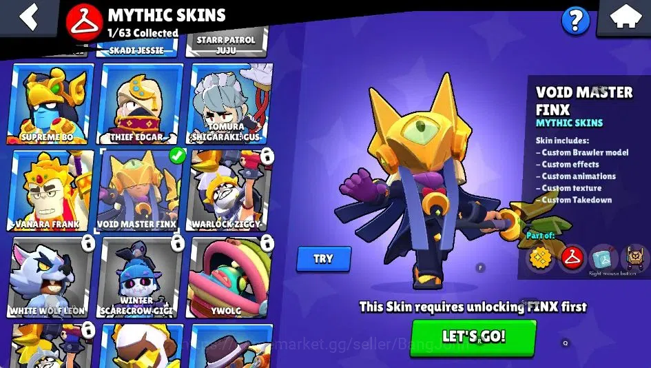 Brawl Stars Accounts Android | 3577 Thropy|32 Brawler-2 Max Lv(Damian,M image 19