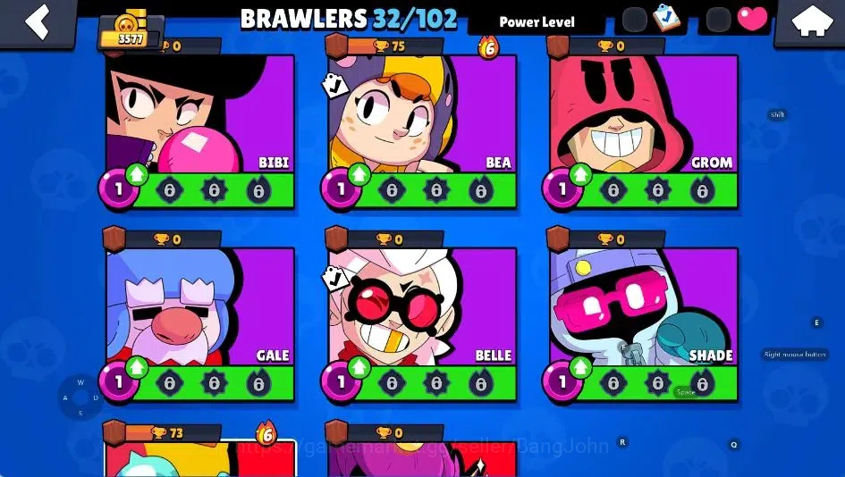 Brawl Stars Accounts Android | 3577 Thropy|32 Brawler-2 Max Lv(Damian,M image 9