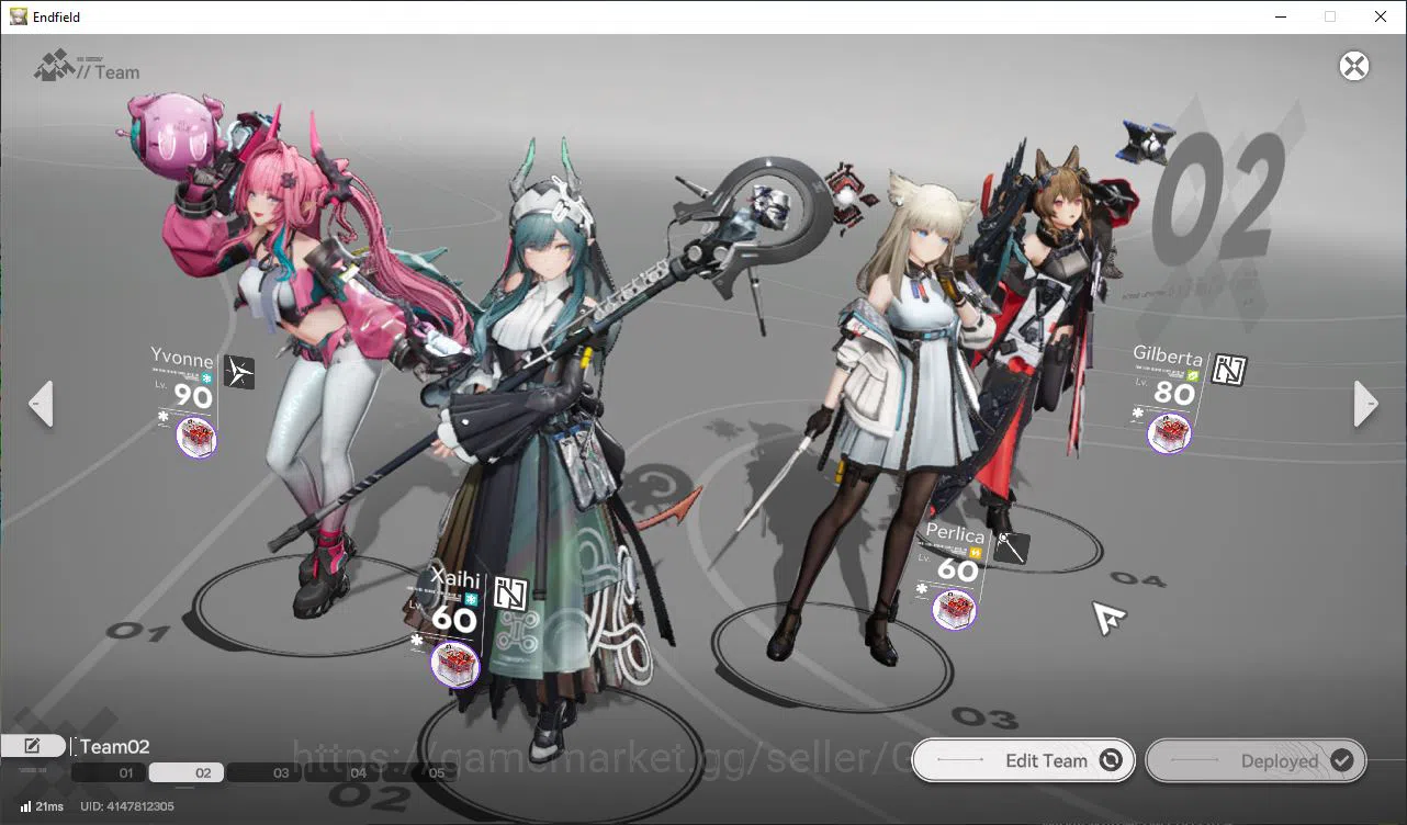 Arknights: Endfield Accounts Asia Lv53|42k Oro+88 Ori| 4SSR[Yvone+Sign,Gilbert, image 16