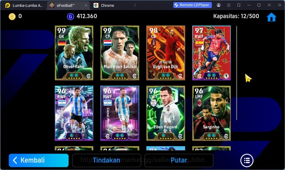 eFootball Accounts Mobile|PW 3143|Bigtime Van Dijk|Epic Kahn,Basten,H image 3