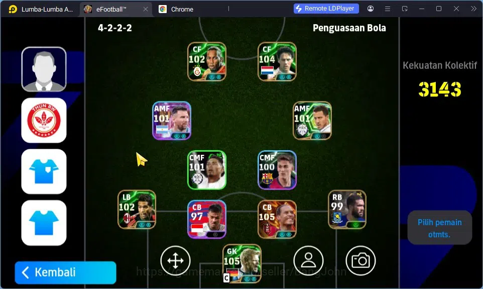 eFootball Accounts Mobile|PW 3143|Bigtime Van Dijk|Epic Kahn,Basten,H image 4