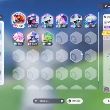 Aniimo Accounts Mid Game Sv NA|Lv 46|Dark n Grass Team|7 Prismn (Inferlupa SP6,Stellarys SP2,Hexxin