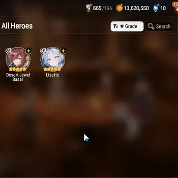 Epic Seven Accounts High-End GLOBAL UnVerif|NewEra| 2 ML (Lisette,DJ Basar)+Lidica,Tenebria,Landy,Iseria,etc|765 MM+4K