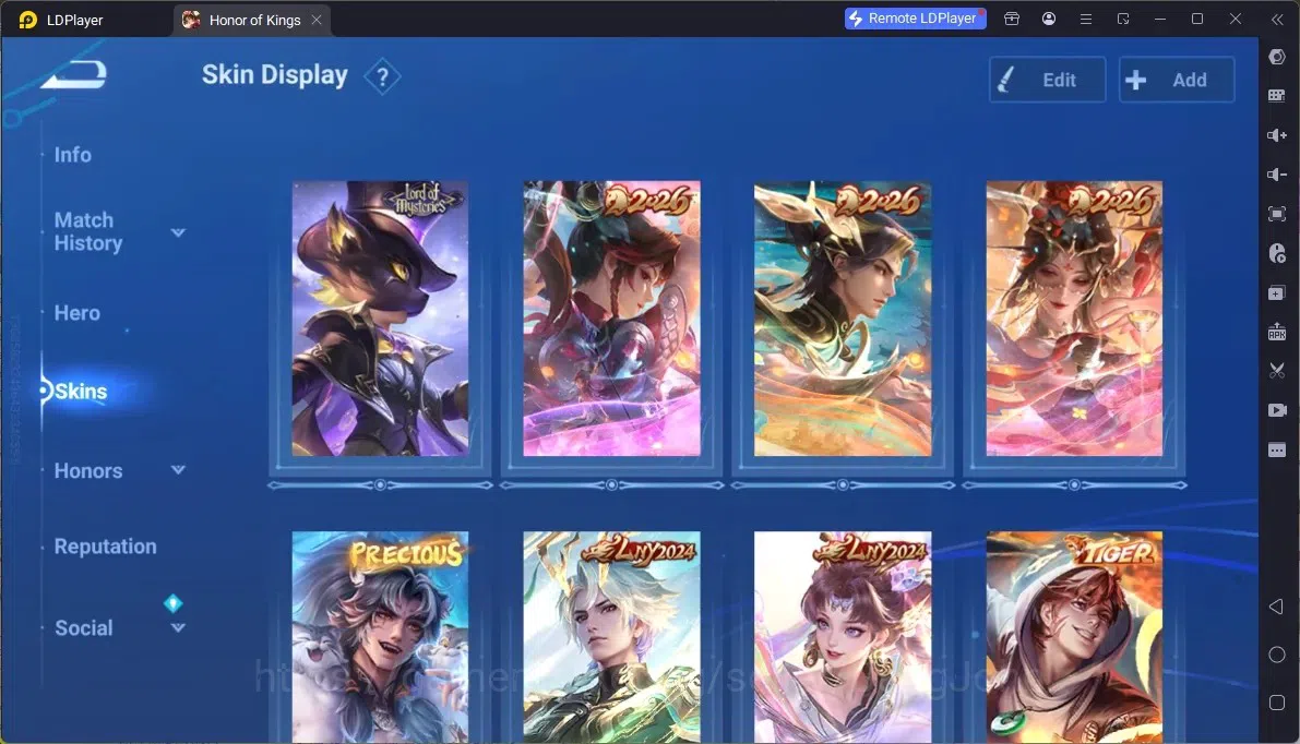 Honor of Kings Accounts Rare Skin Global |113H 293S|Flawless Kaizer,Flawless Arli,Flawless Frozen LadyZhen,Precious D.Conan 5