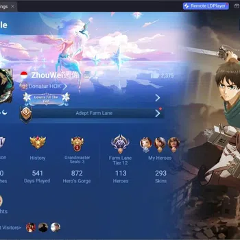 Honor of Kings Accounts Rare Skin Global |113H 293S|Flawless Kaizer,Flawless Arli,Flawless Frozen LadyZhen,Precious D.Conan