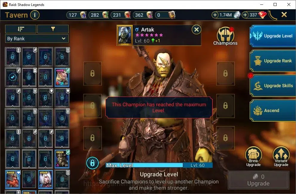 Raid: Shadow Legends Accounts Lv 49|623K Power|1 Mythical (Lady Mikage)|21 Legen image 14