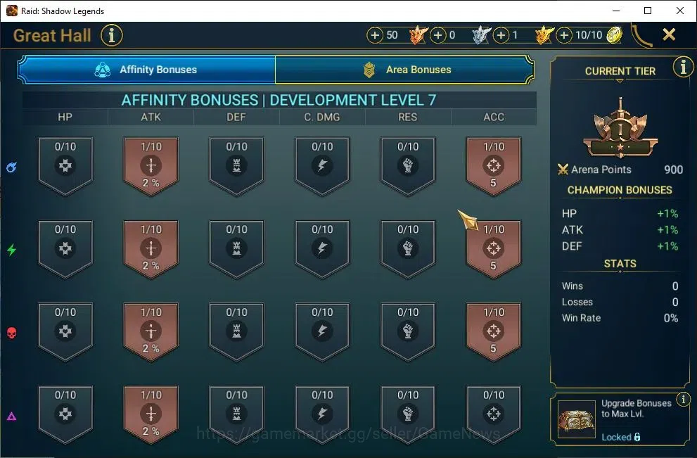 Raid: Shadow Legends Accounts Lv 49|623K Power|1 Mythical (Lady Mikage)|21 Legen image 19