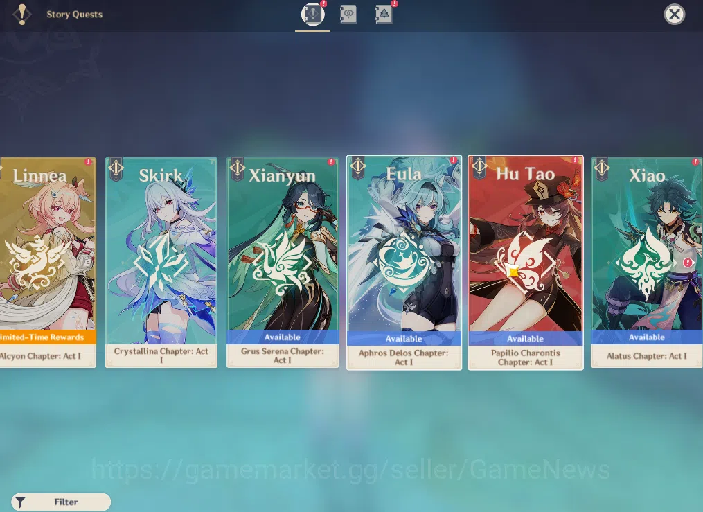 Genshin Impact Accounts ASIA|AR 45|5 Limited +2(*5Weapon)|Columbina,Furina image 12