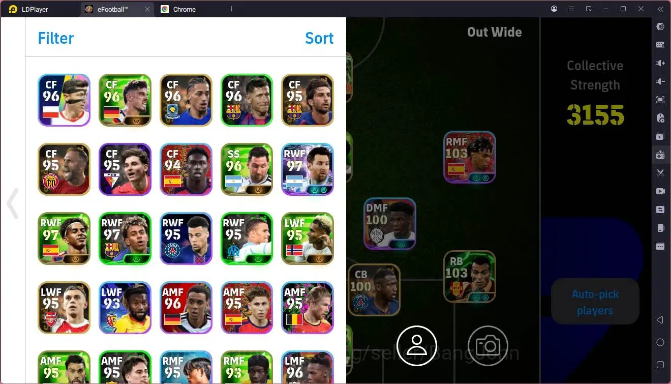 eFootball Accounts Mobile |PW 3155|Epic Cafu,Drogba,Hazard,Gerrard,Sh image 2