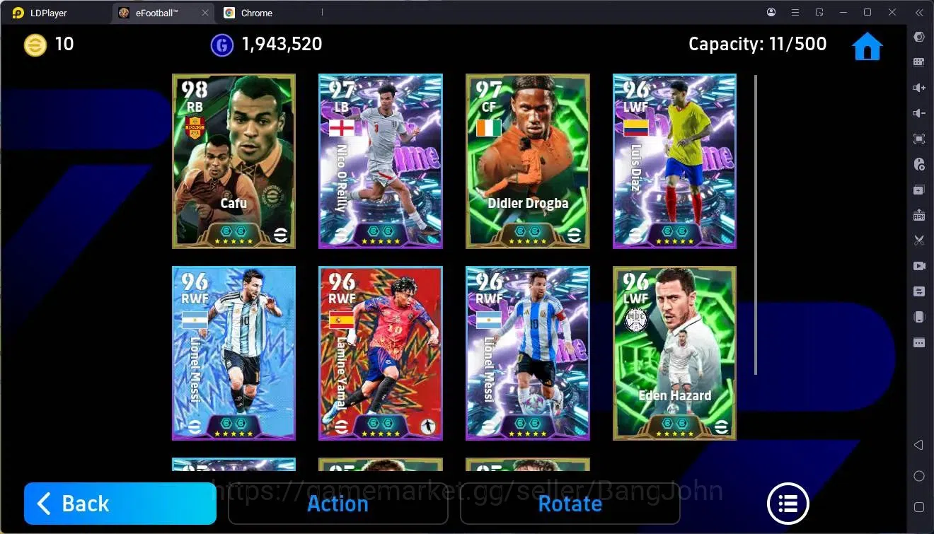 eFootball Accounts Mobile |PW 3155|Epic Cafu,Drogba,Hazard,Gerrard,Sh image 4