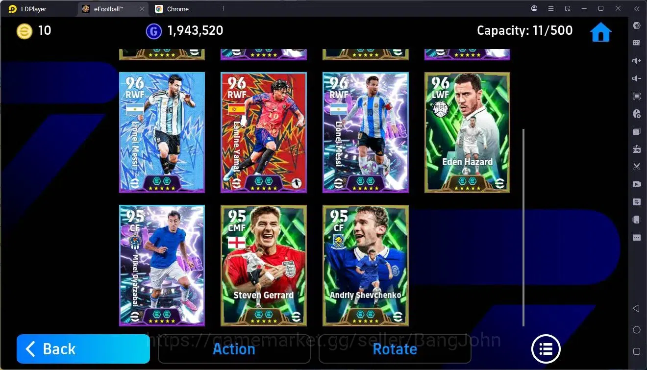 eFootball Accounts Mobile |PW 3155|Epic Cafu,Drogba,Hazard,Gerrard,Sh image 5