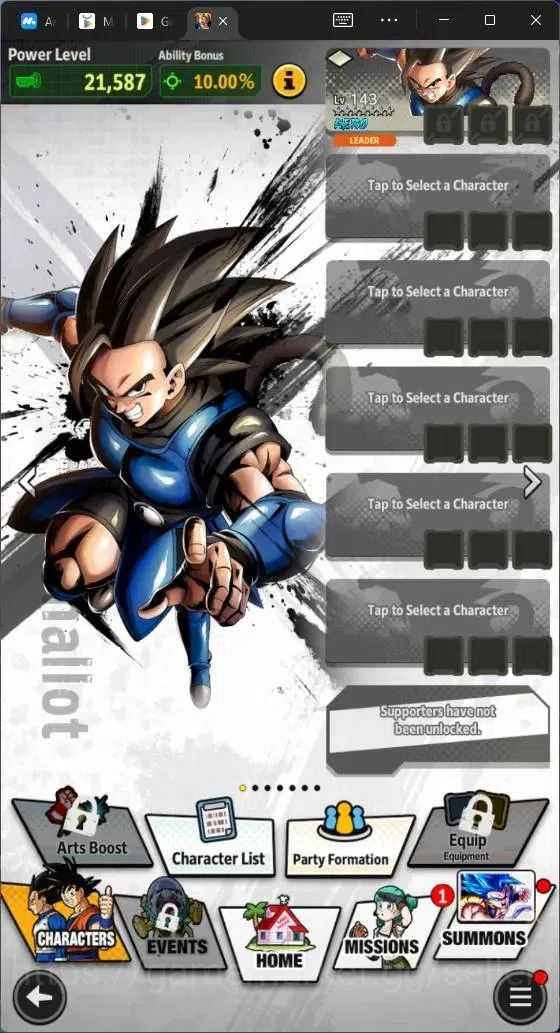 Dragon Ball Legends Accounts Android | Lvl 1 |118K Power Total | 103 CC | 1 UL  image 9