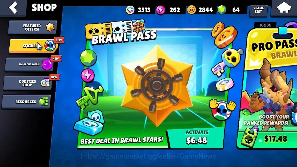 Brawl Stars Accounts 5008 Trophy|57 Brawlers 6 Max|3k Bling|3 Hyperc [D Mortis,K Kenji,S Poco],1 Legendary,6 Mythic33 Epic 8