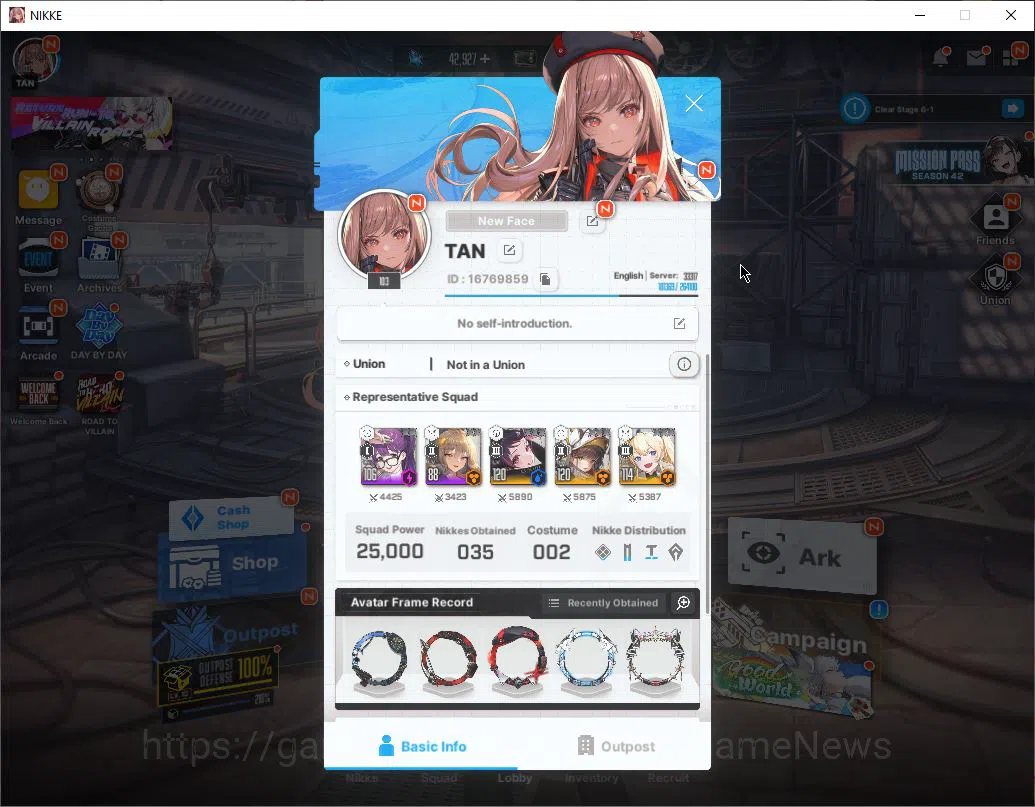 Goddess of Victory: Nikke Accounts Global|15 SSR|SyncLV99|Gem42k|(Collab Clarie,Kurum image 12