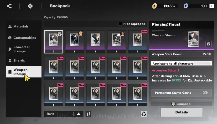 BLEACH: Soul Resonance Accounts [Nuverse SEA Server]| Lv12 |Fresh Starter|2 SSR [S image 7