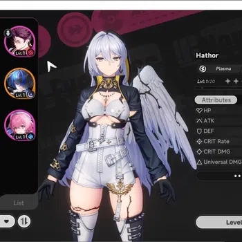 Neverness to Everness Accounts Global EU|HL 3| 3 SSR Hathor, Daffodill, Fadia |6  image 1