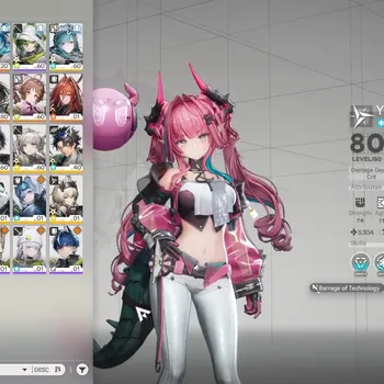 Arknights: Endfield Accounts Asia|Lv 51|20K Oroberyl+8,7K Ars|5 SSR 1 Limited|Yvonne+Sign|4 Standard Character|Selector
