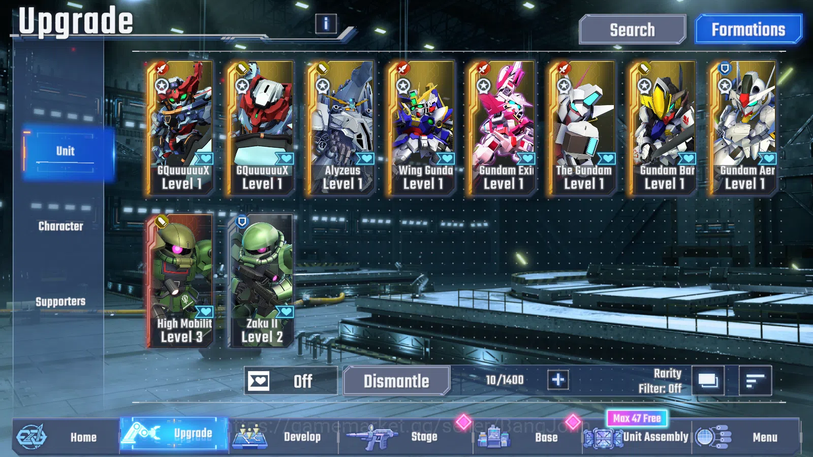 SD Gundam G Generation ETERNAL Accounts Global Rank 1 | FreshStory | 100+K Diamond, Select image 2