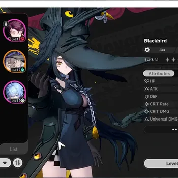 Neverness to Everness Accounts Global NA|HL 3|3 S-Class 2 Limited| Blackbird & Hotori | Jiuyuan |3 S-Class Selector|Male