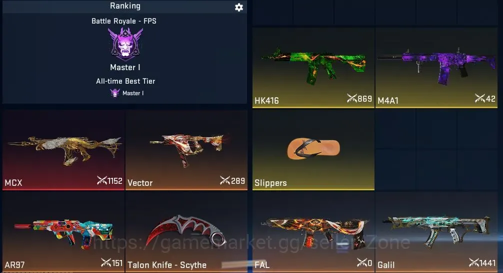 Blood Strike Accounts Rare Skin ASIA|1 ULTRA MELEE: Talon Knife-Scythe|1 LIMITED: MCX-Ascendant|1 Lucha Strike Striker|4 1