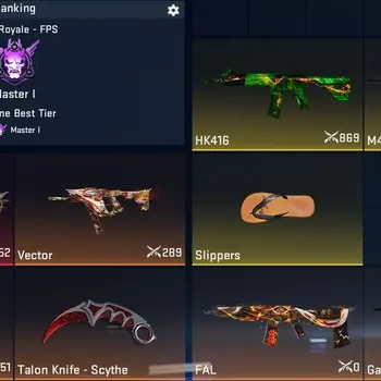 Blood Strike Accounts Rare Skin ASIA|1 ULTRA MELEE: Talon Knife-Scythe|1 LIMITED: MCX-Ascendant|1 Lucha Strike Striker|4