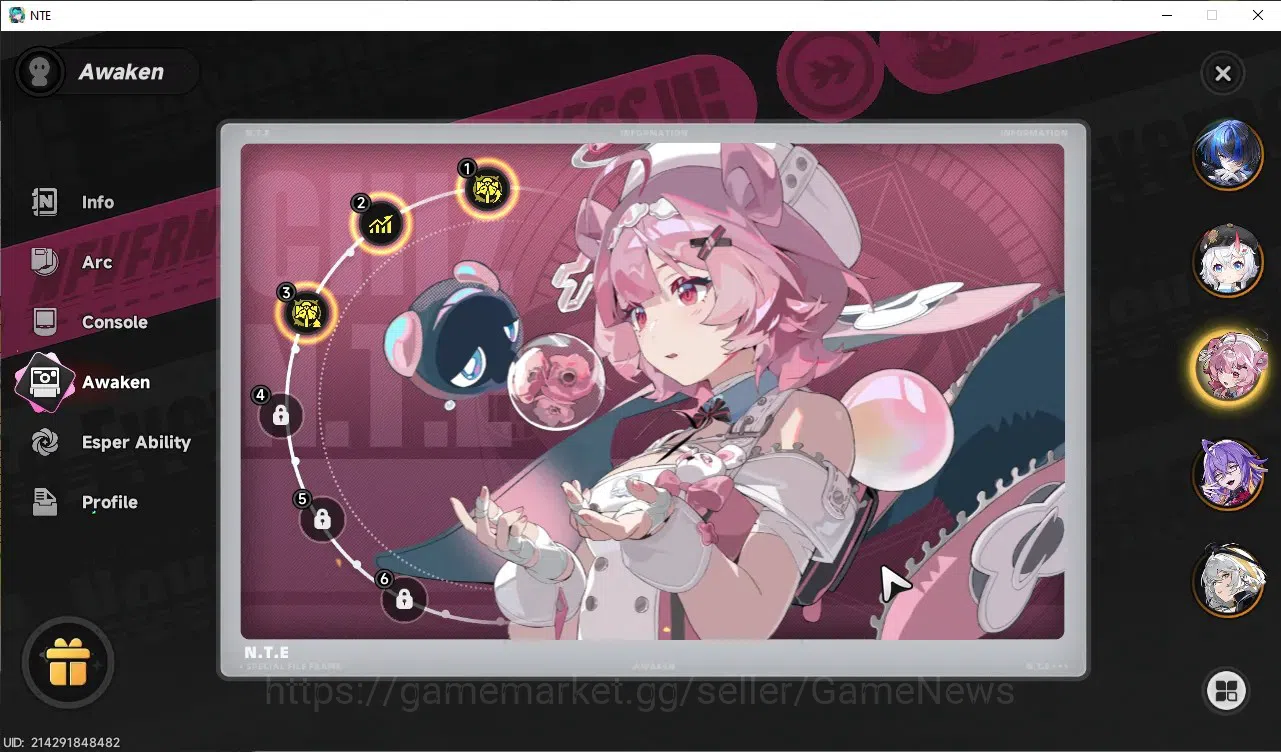 Neverness to Everness Accounts GLOBAL SEA|HL 47|TL 33|10 SSR Nanally+Skin,Chaos,L image 13