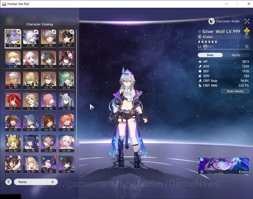 Honkai Star Rail Accounts Others Asia|TL 63|10 Limited|Rate On|SW999+Sign,YaoGuang,Archer,Saber,Sparkle,DHPT,Huohuo Etc|Male 4