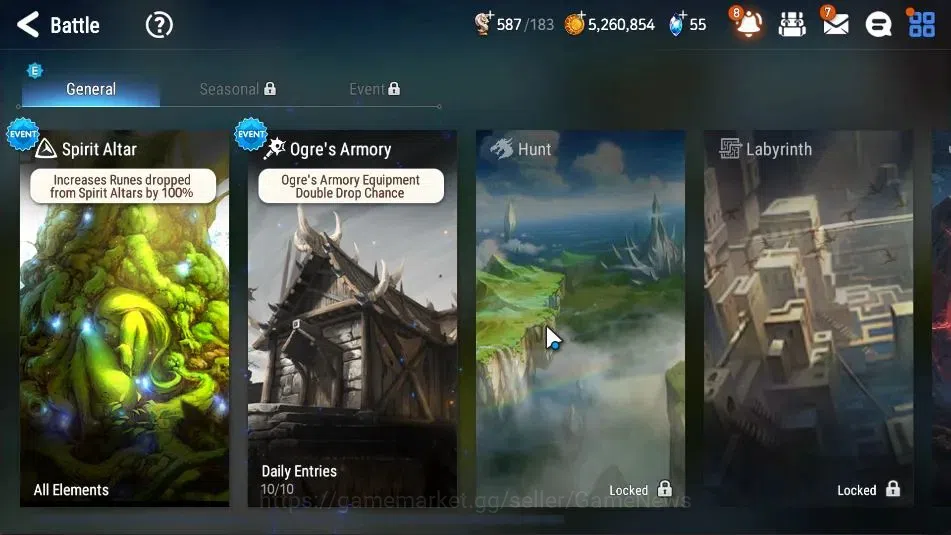 Epic Seven Accounts GLOBAL UnVerif|New Era|2 ML(Rhiana&Luciel,LT Charl image 11