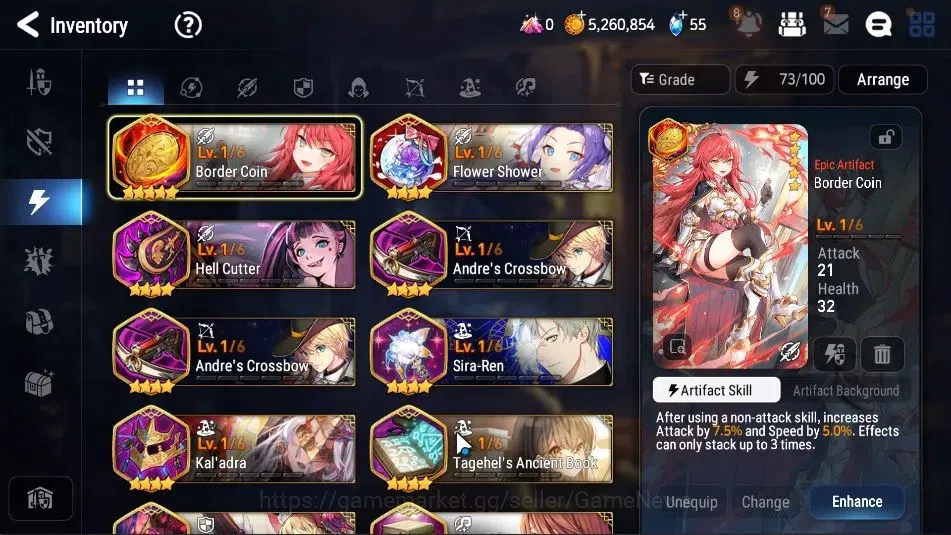 Epic Seven Accounts GLOBAL UnVerif|New Era|2 ML(Rhiana&Luciel,LT Charl image 16