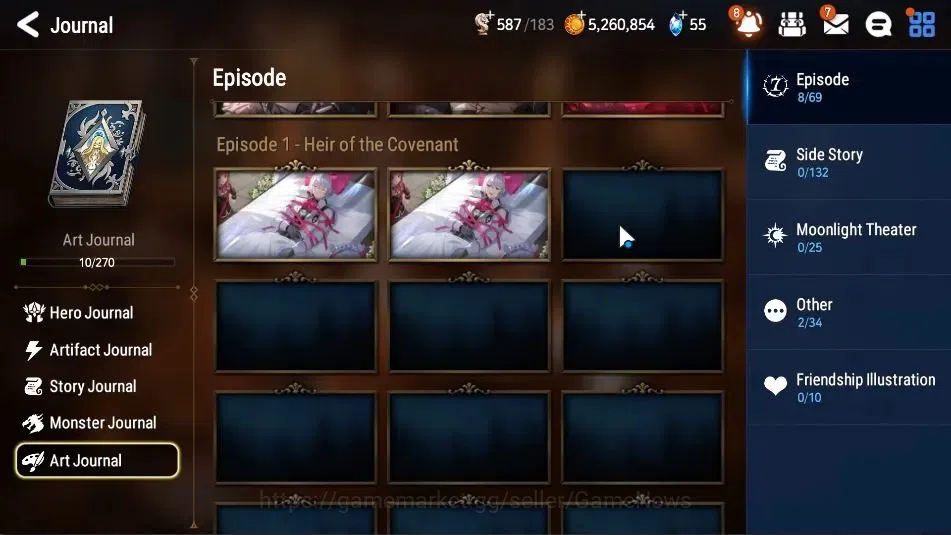 Epic Seven Accounts GLOBAL UnVerif|New Era|2 ML(Rhiana&Luciel,LT Charl image 20