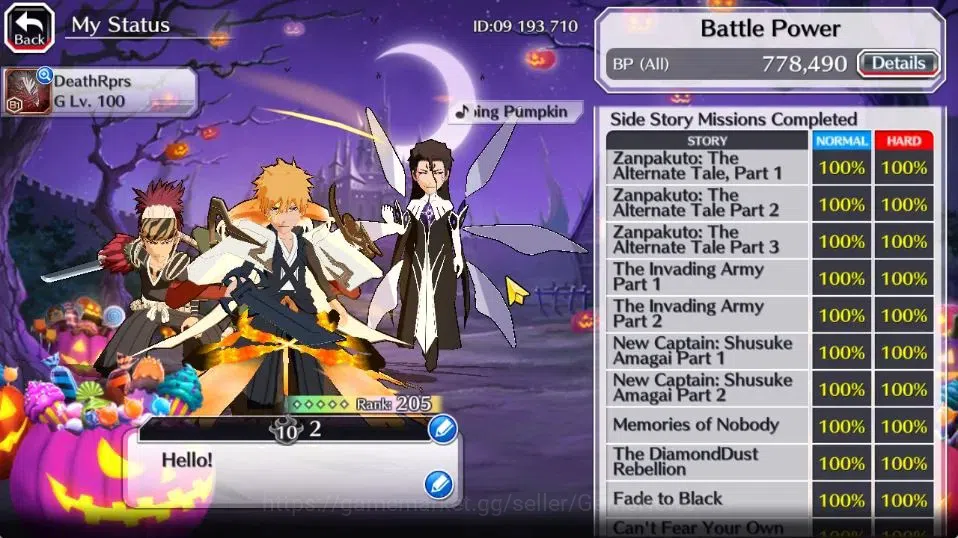 Bleach: Brave Souls Accounts [GLOBAL]50K Orb|Ichigo 10th Aniv,New Ichigo Renewe image 5