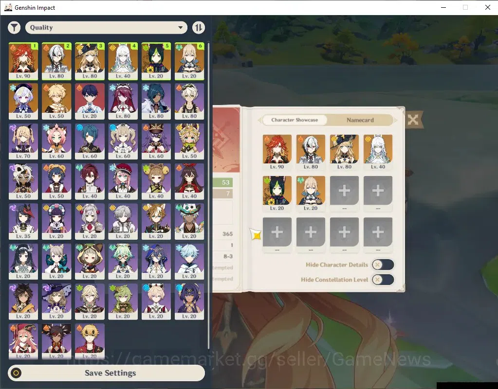 Genshin Impact Accounts Others Asia|AR 53|4 Limited 6(*5 Weapon)|Arlecchino+Signature,Mavuika,Navia,Zibai|Male Mc|Take 1