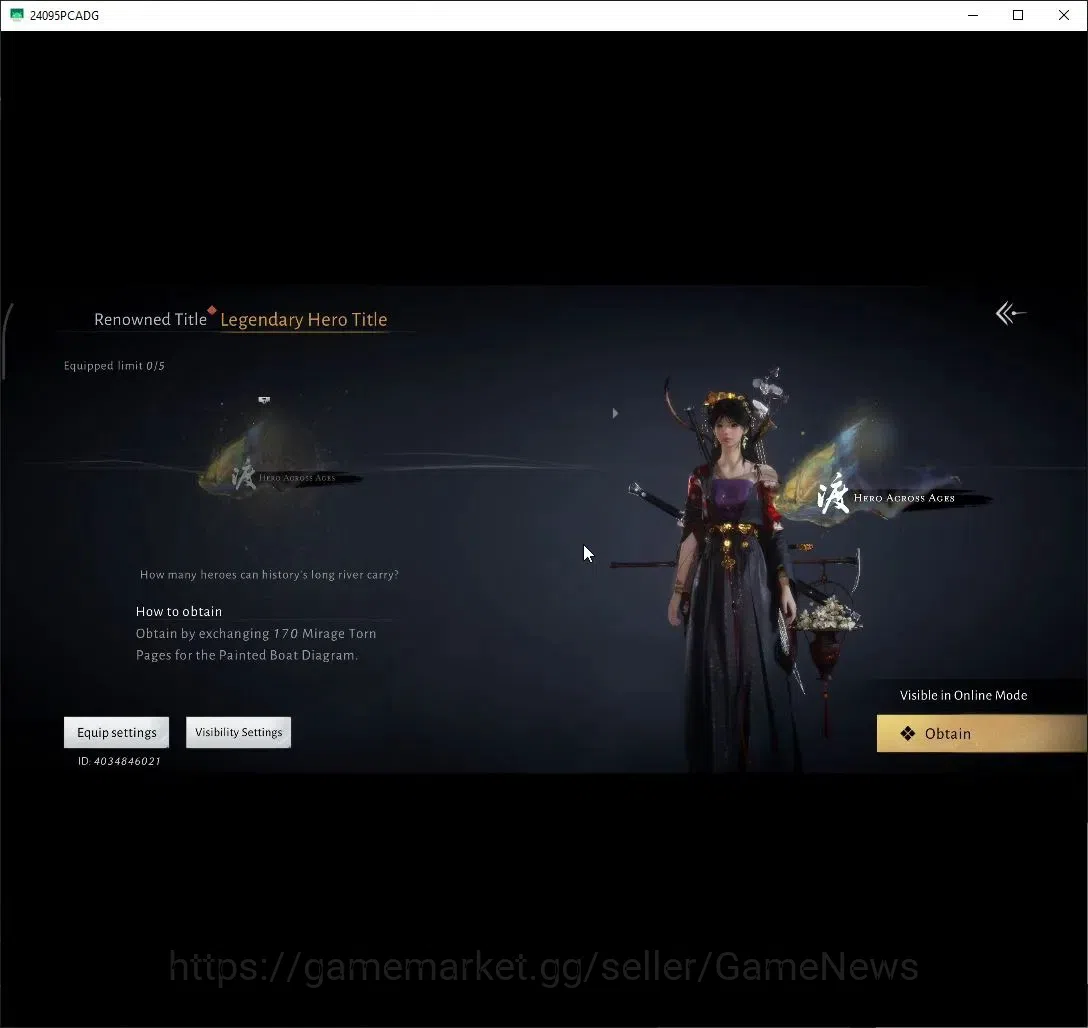 Where Winds Meet Accounts GLOBAL|Lv 17|3990 GS|1 Harmonic Core|Nameless Sword|Peaceful Life,Anthem of Ages,Golden Oath 4