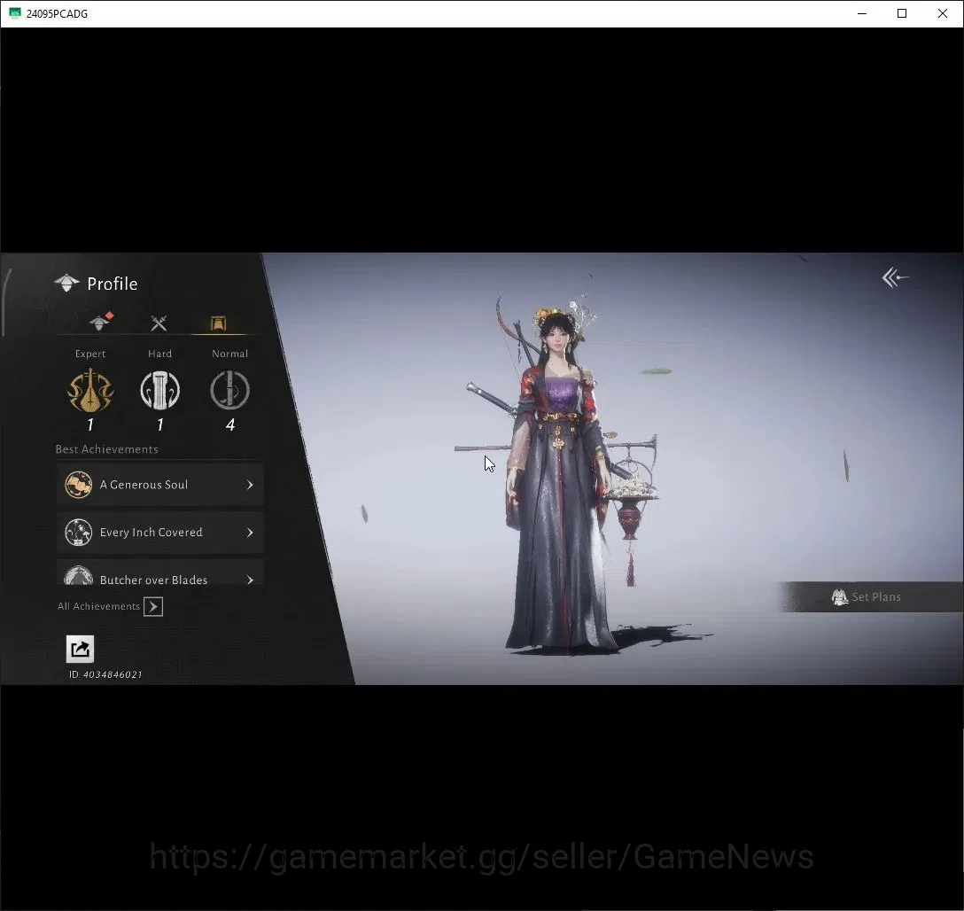 Where Winds Meet Accounts GLOBAL|Lv 17|3990 GS|1 Harmonic Core|Nameless Sword|Peaceful Life,Anthem of Ages,Golden Oath 6