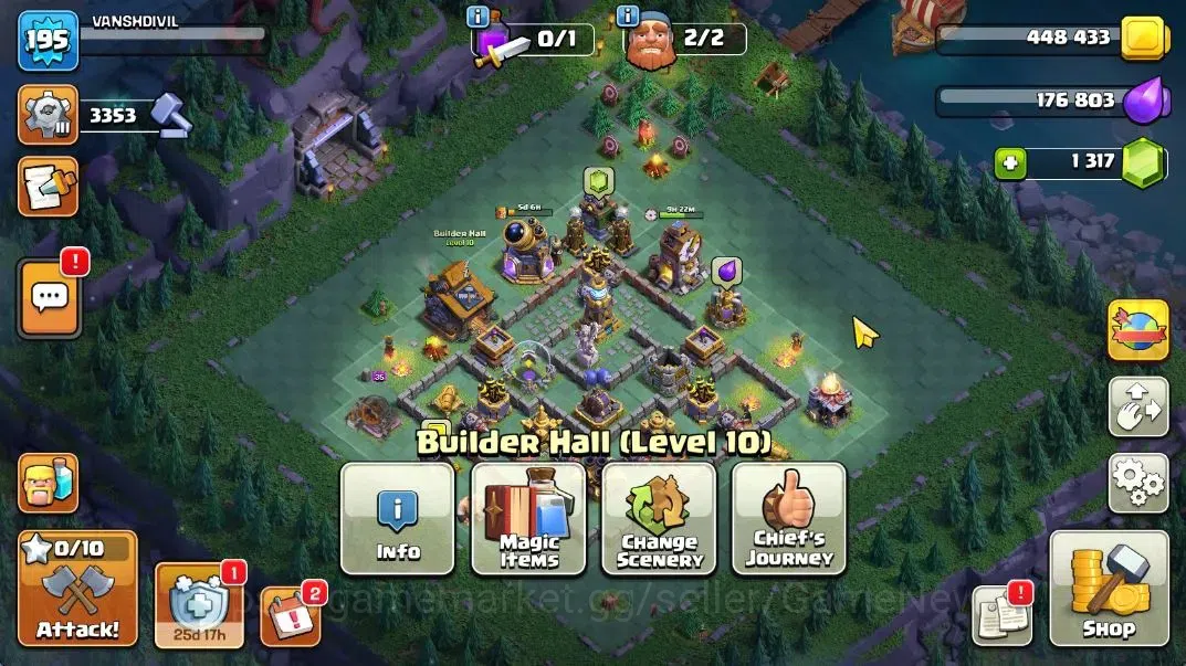 Clash of Clans Accounts TH 17 - BH 10|LV 195|HH 9|BK 78,AQ 80,GW 58,MP 57, image 16