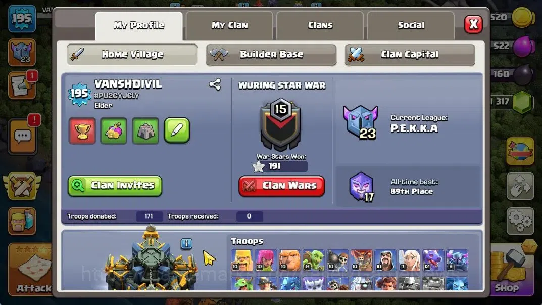 Clash of Clans Accounts TH 17 - BH 10|LV 195|HH 9|BK 78,AQ 80,GW 58,MP 57, image 2