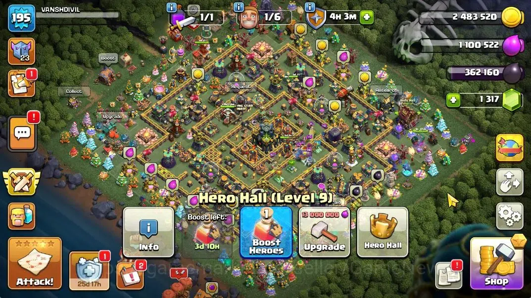 Clash of Clans Accounts TH 17 - BH 10|LV 195|HH 9|BK 78,AQ 80,GW 58,MP 57, image 7