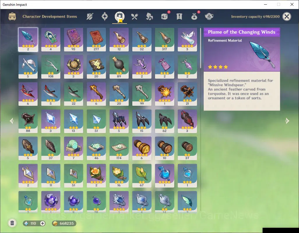 Genshin Impact Accounts ASIA|AR 55|4 Limited+2(*5Weapon)|Escoffier+Sign,Zi image 6