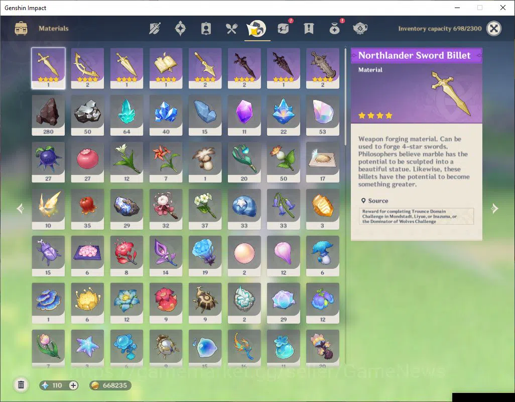 Genshin Impact Accounts ASIA|AR 55|4 Limited+2(*5Weapon)|Escoffier+Sign,Zi image 7