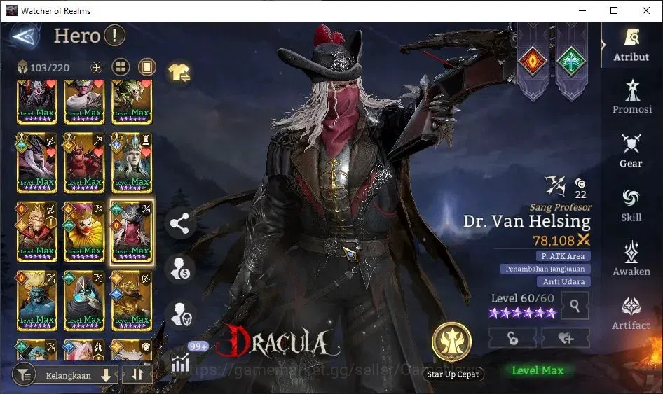 Watcher of Realms Accounts GLOBAL 60x|2M Power|6 Lord[Azareth,Iovar,Torodor,R image 10